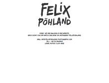 Tablet Screenshot of felixpoehland-photography.com